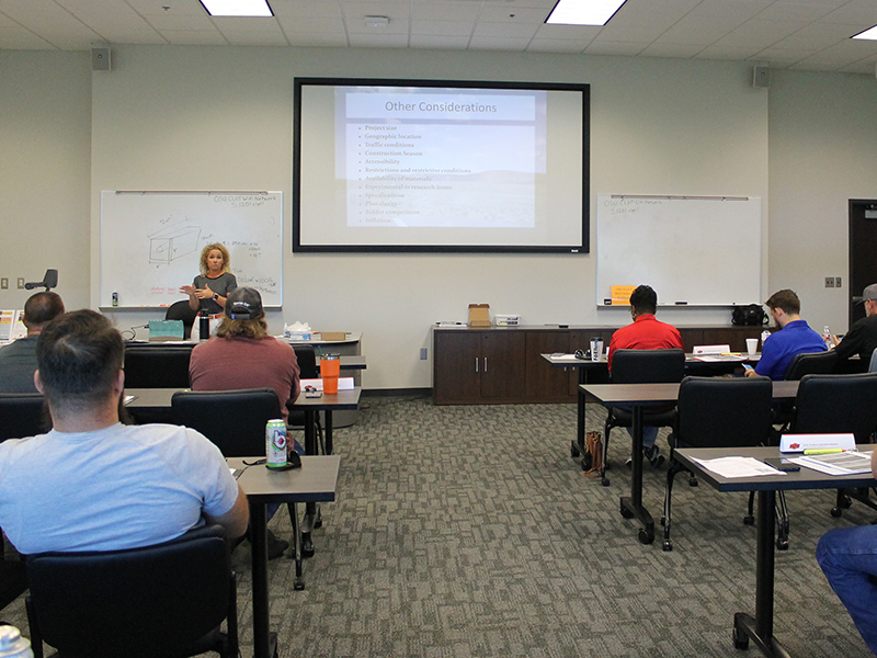 OSU Professor Amy Lewis teaching an LTAP class