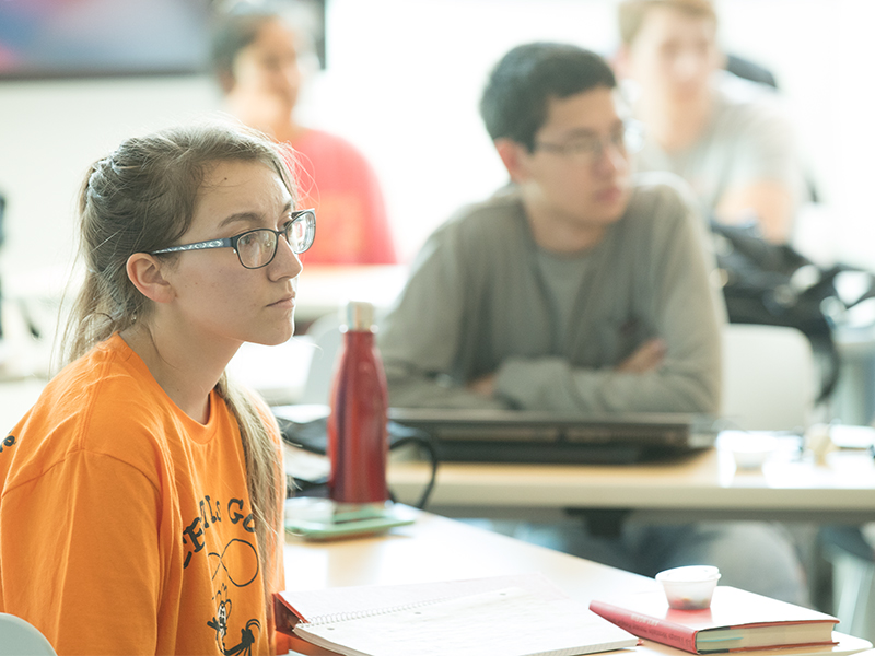 CEAT student in classroom