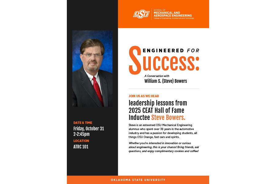 seminar series flyer for william bowers on 10-31-25 hosted by MAE