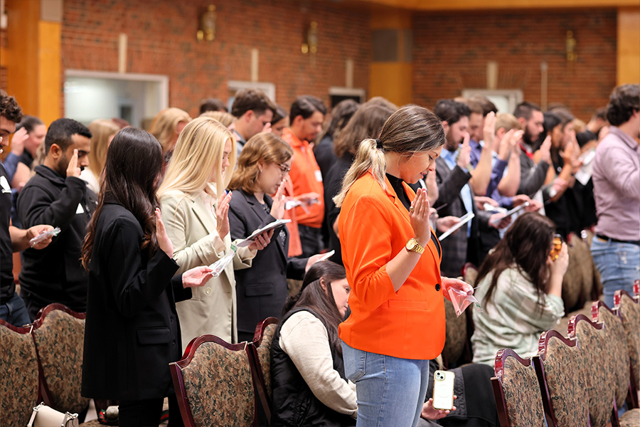 Order of the Engineer ceremony