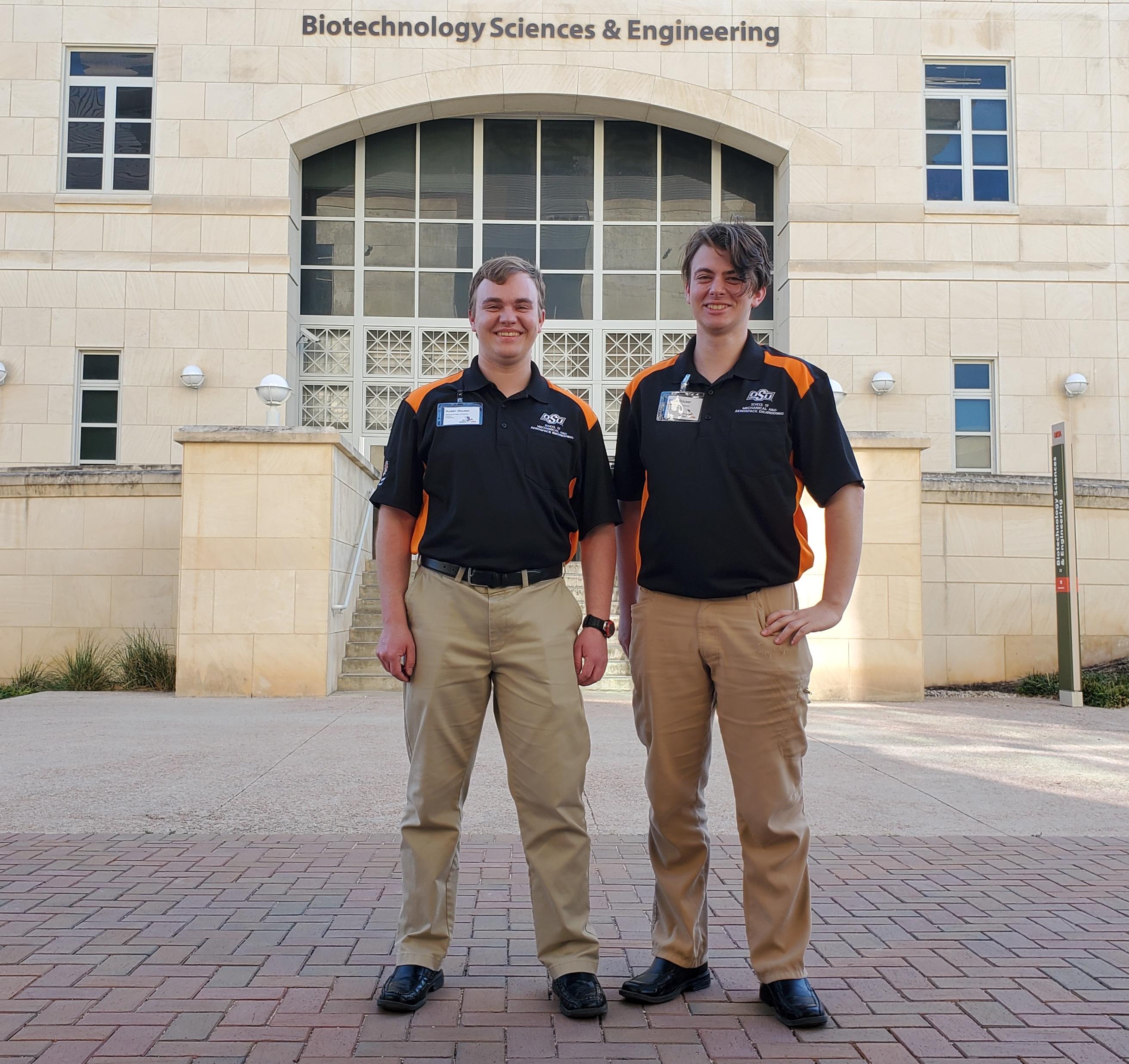 Austin Rouser and Brock Rouser