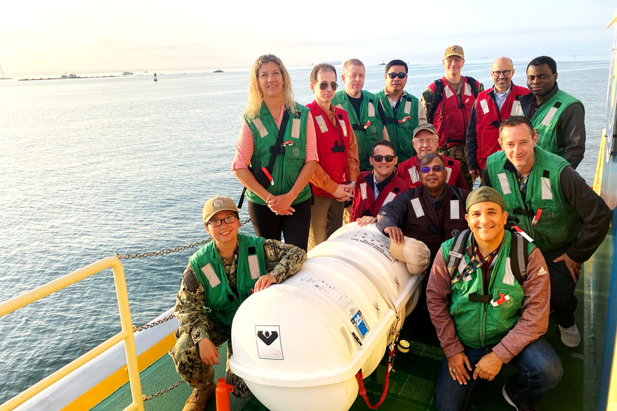 ceat-sub-story.jpg Dr. Fahlenkam spent the day aboard the USS Louisiana