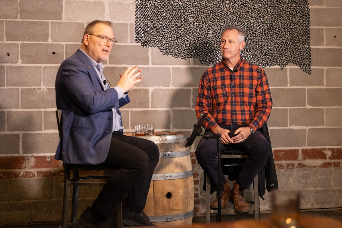 Dr. Jeff White is featured in Research on Tap to talk about his research