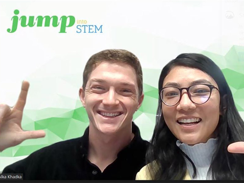 Alka Khadka and Grant Walker