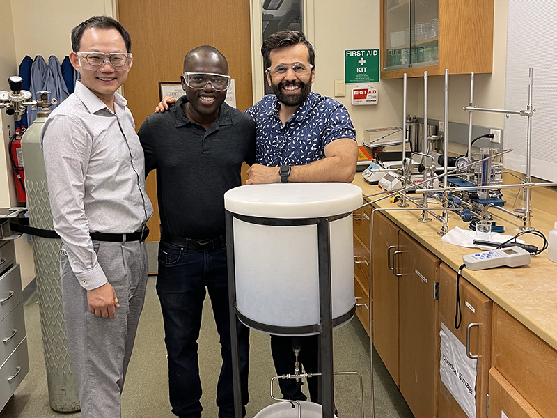 September 2022 - NOVA WATER AND AIR visits to Kim lab