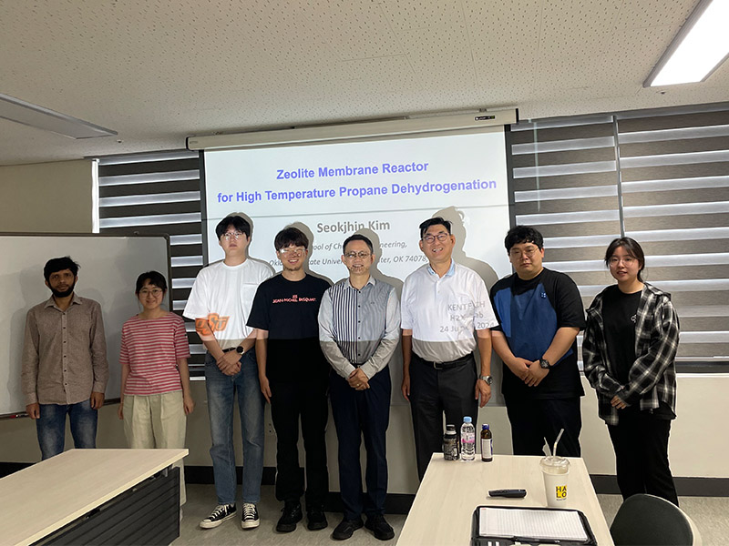 June 2024 Seminar, Korea Institute of Energy Technology, H2X Lab, Korea