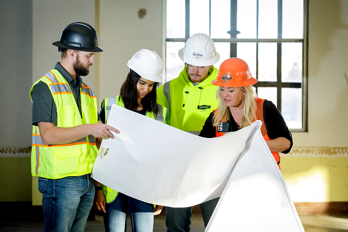 Construction Engineering Technology students