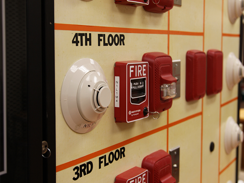 Various types of fire alarms Various types of fire alarms