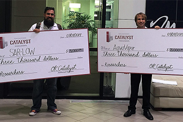 Engineering graduate students receive entrepreneurship awards