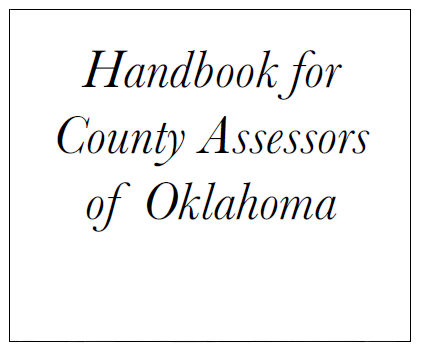 Handbook for County Assessors of Oklahoma