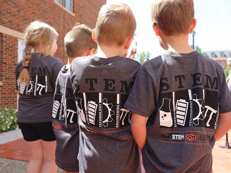 CEAT STEM camp students